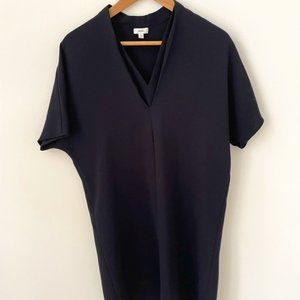 Vince Crepe Navy Dress